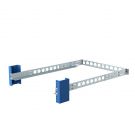 1U 2Post Universal Rail with Wirebar