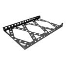1U Covered Vertical Wall Mount Rack