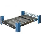 2U Heavy Duty Sliding Shelf 28in Depth with Cable Management Arm