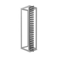 50U Vertical Cable Bar (11in) for 111 Open Frame Rack (137-4650) Installed