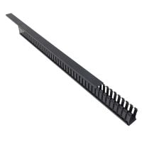 Vertical Plastic Cable Duct With Cover (34in Tall, Button Mount) (180-4948)
