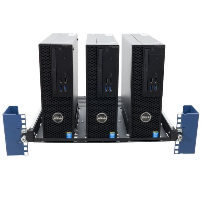 4 Post Rack Dell Precision PC Sliding Shelf RackSolutions