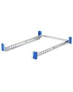 1U Tool-less Universal Rail 28in Depth with Tool-less Wirebar (1UKIT-109-QR)