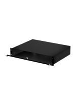 2U Lockable Rackmount Box 14in Depth with Hinged Door (2UBOX-161)