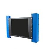 7U Flush Monitor Rackmount with Monitor (7U-RACKMON) Side View