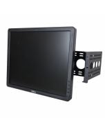 3U Adjustable Monitor Rackmount with Pan & Tilt (163-6008) Monitor Installed