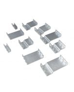 1U Adapter Kit - contains 10 brackets (2 of each shown)