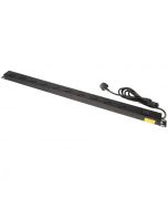 16 Way 13 Amp Vertical Rack Mount Power Strips