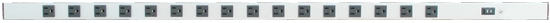 Power Distribution: Choose from 16 or 24 Outlets Power Distribution: Choose from 16 or 24 Outlets